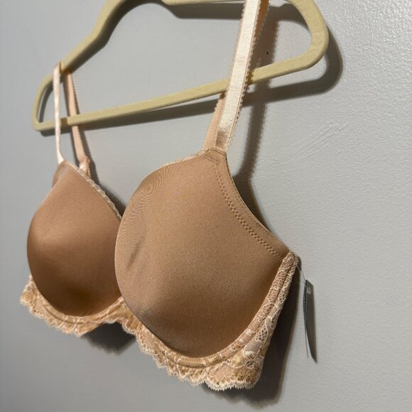 NWT Adore Me Womens 36DDD Satin & Lace Underwire Bra - Picture 2 of 6